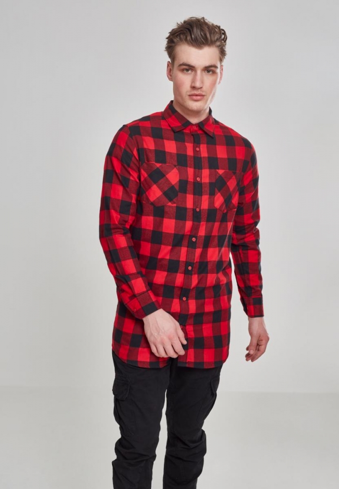 Camasa Long Checked Flanell Urban Classics