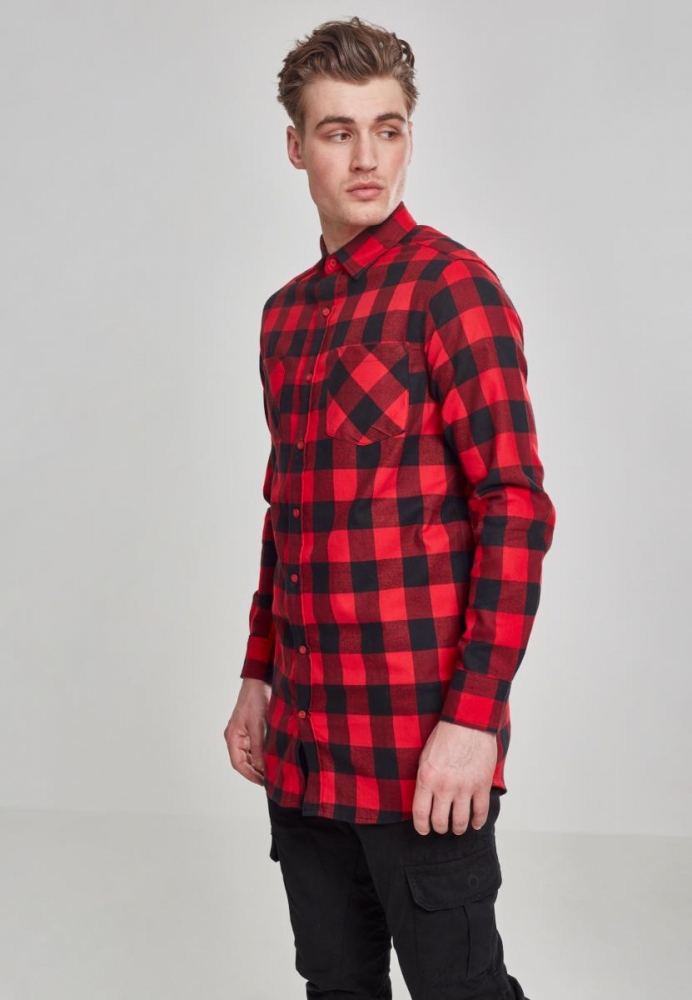 Camasa Long Checked Flanell Urban Classics