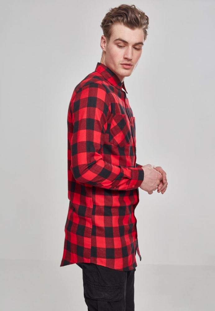 Camasa Long Checked Flanell Urban Classics