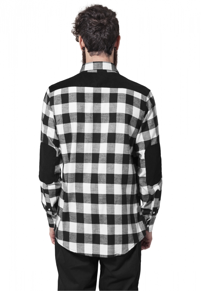 Camasa Cord Patched Checked Flanell Urban Classics