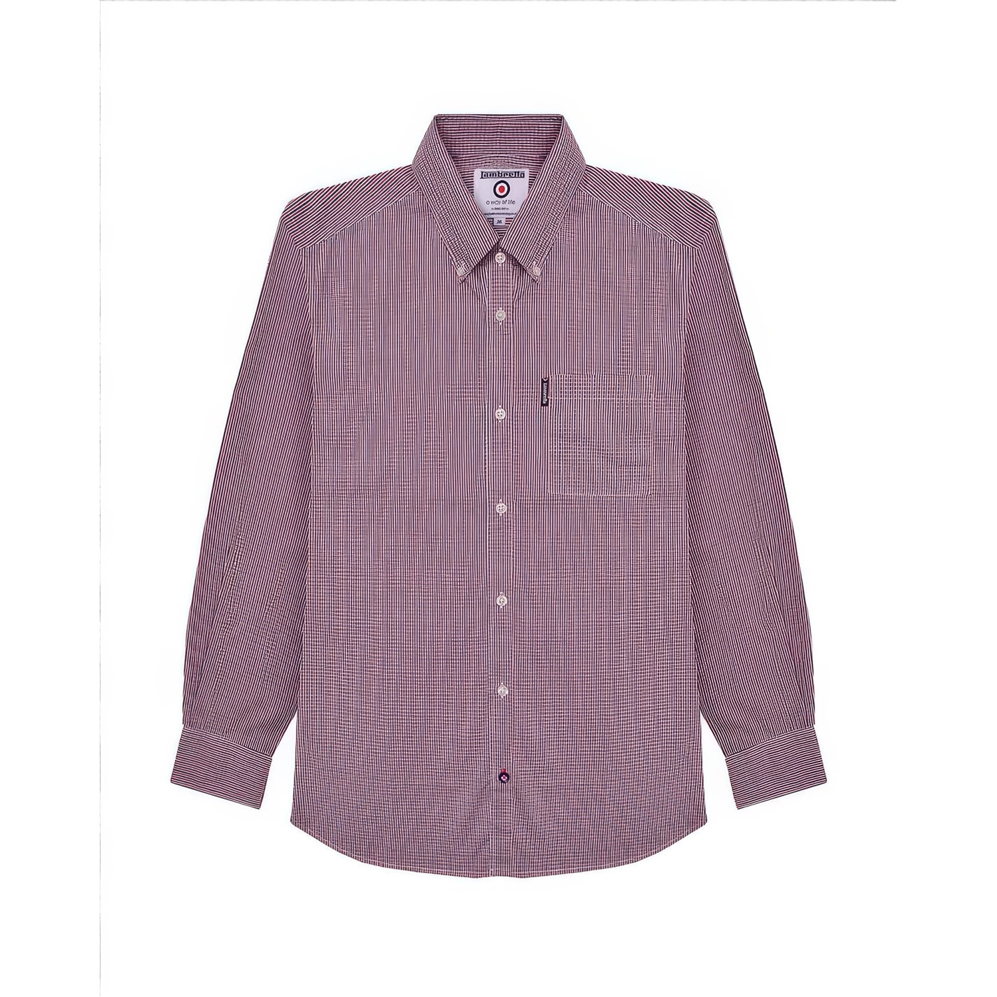 Camasa sport Lambretta Sleeve Gingham