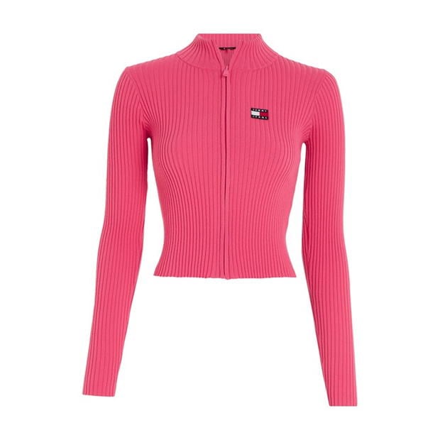 Blug Tommy TJW ZIP THRU BADGE CARDIGAN Tommy Jeans