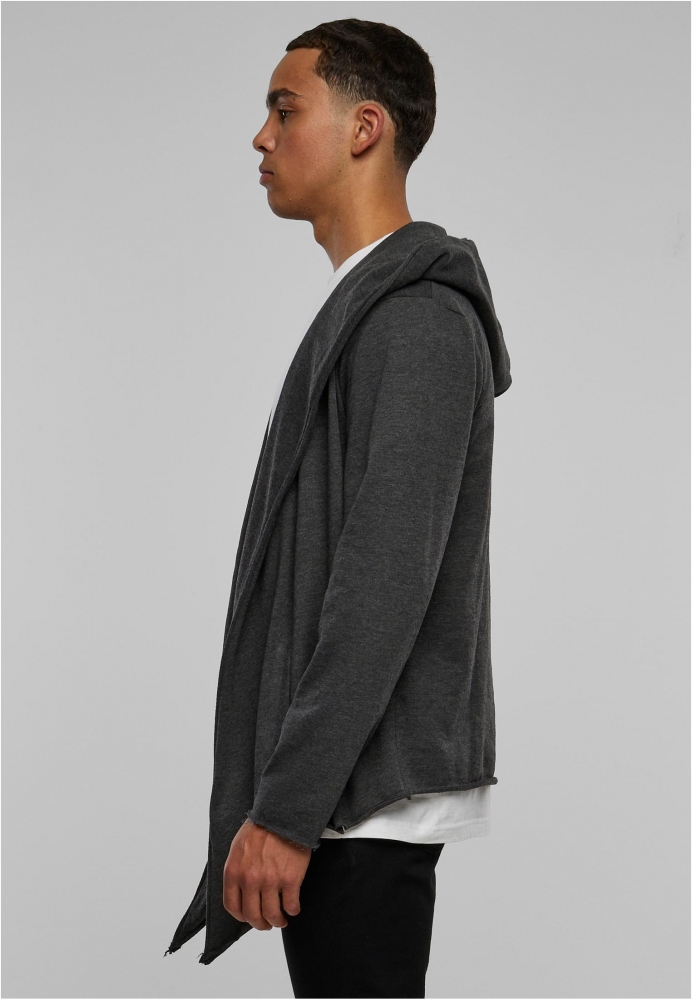 Long Hooded Open Edge Cardigan Urban Classics