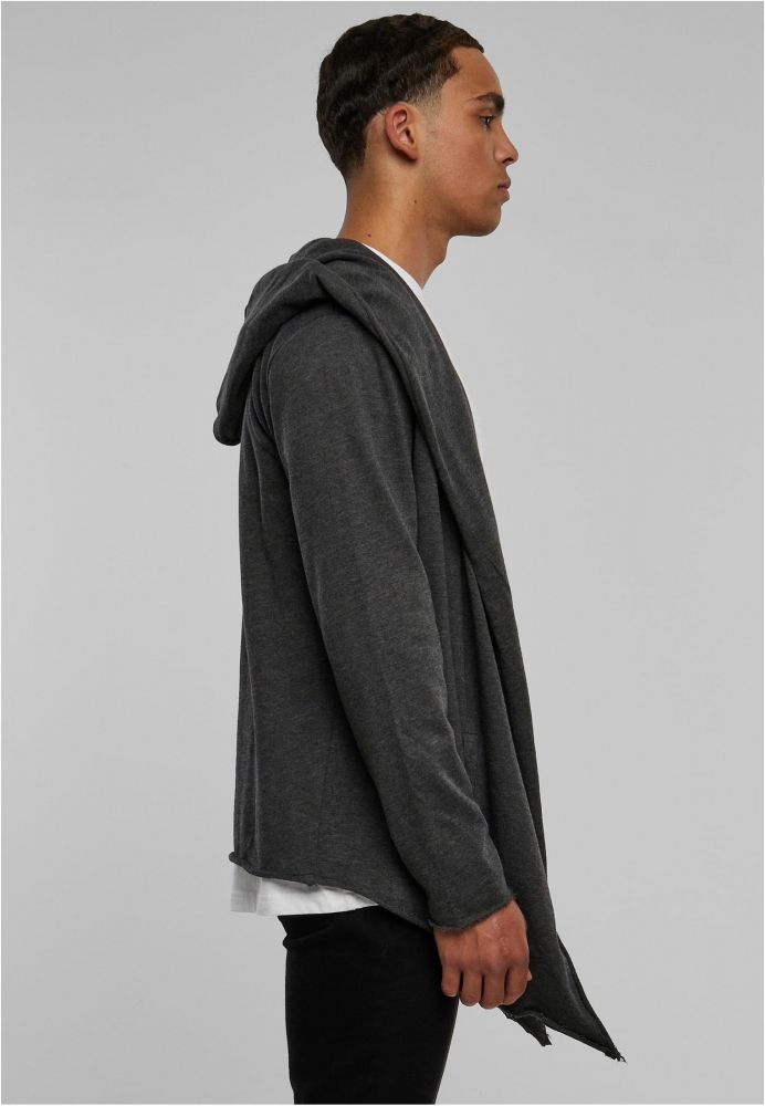 Long Hooded Open Edge Cardigan Urban Classics