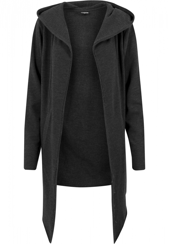 Long Hooded Open Edge Cardigan Urban Classics