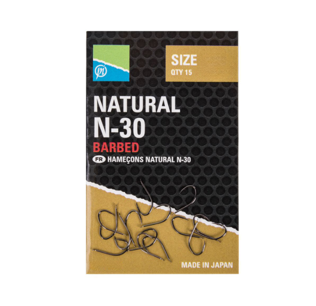 CARLIG NATURAL N30 NR 10 15BUC PL marime PRESTON INNOVATION
