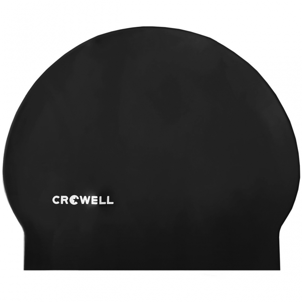 Czepek plywacki latex Crowell Atol czarny kol.1