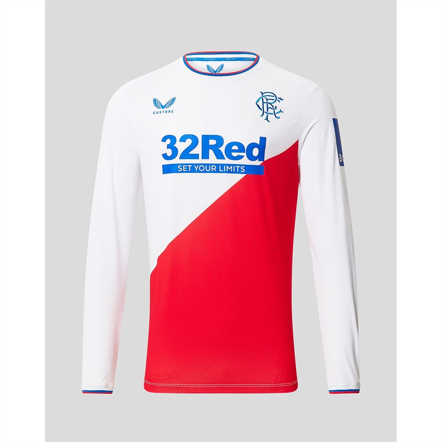 Castore Rangers FC Maneca Lunga Away Pro Jersey