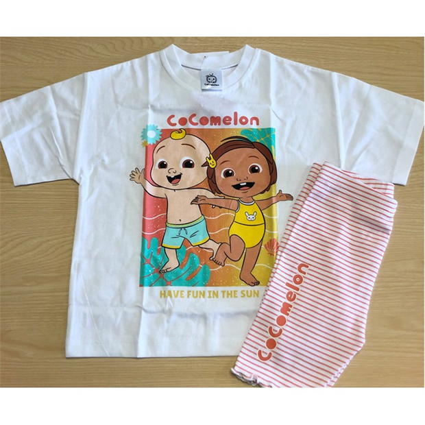 Camasa Character Cocomelon T- and Cycling Short Set
