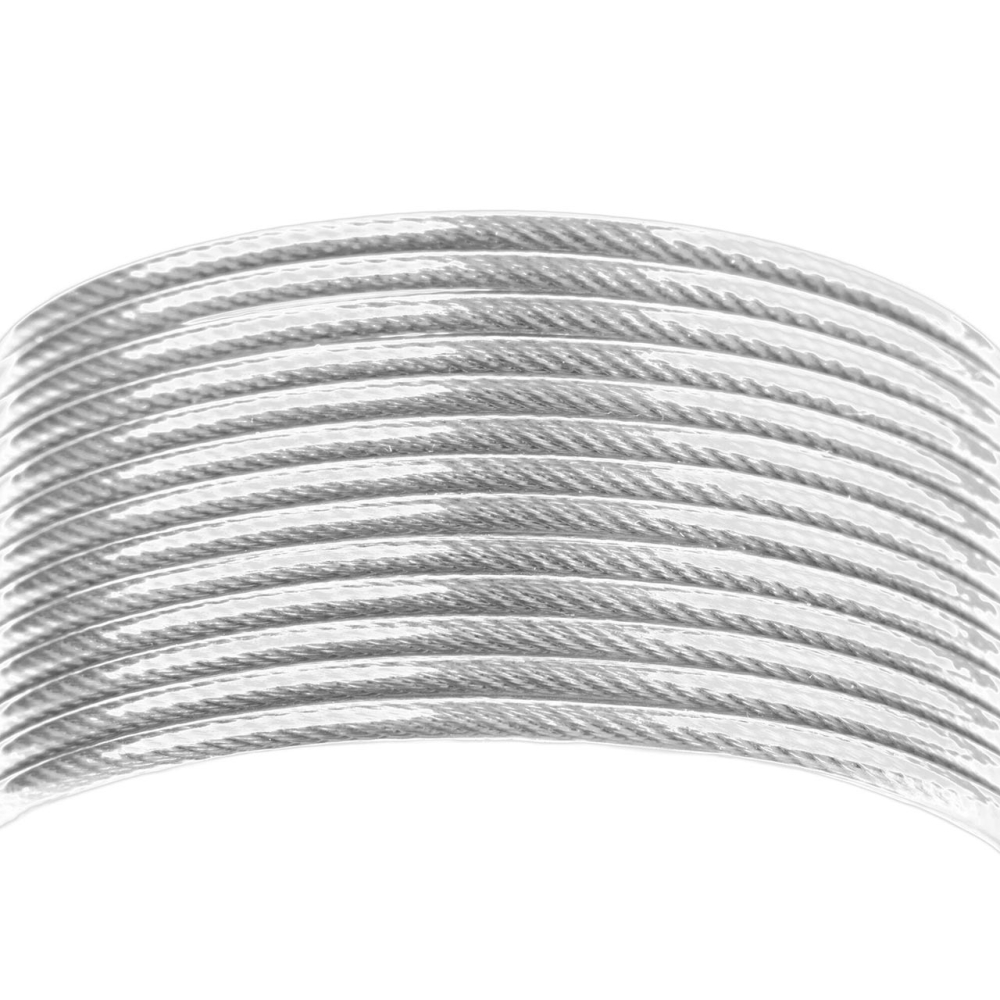 Spokey X Rope Tweet skipping rope with bearings silver 929915