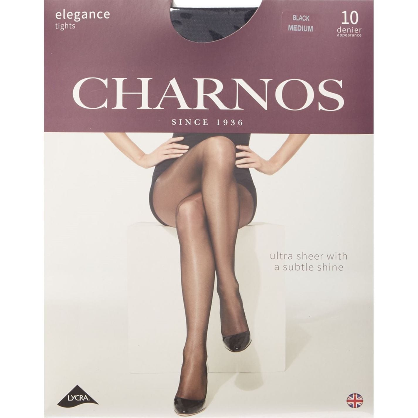 Charnos Elegance 10 denier sheer tights