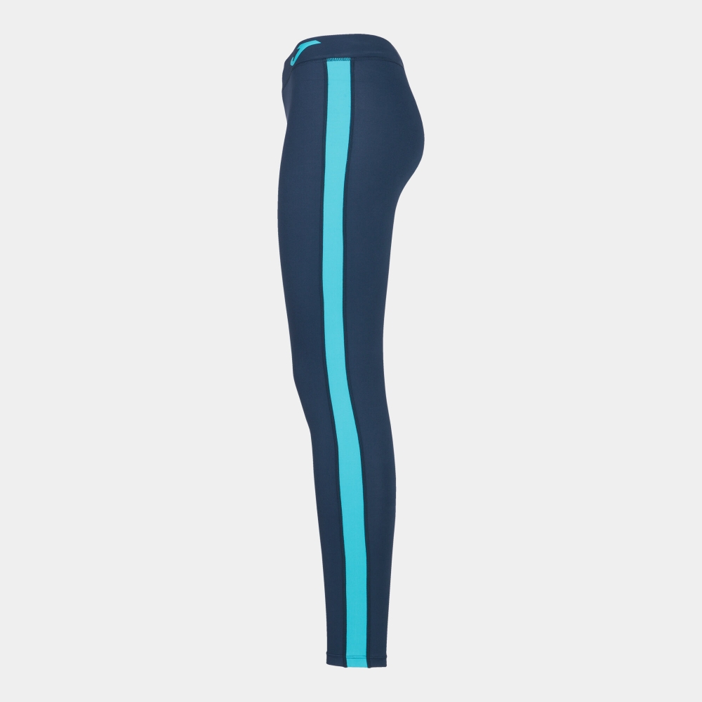 Ascona Long Tight Dark Navy-fluor Turquoise Joma