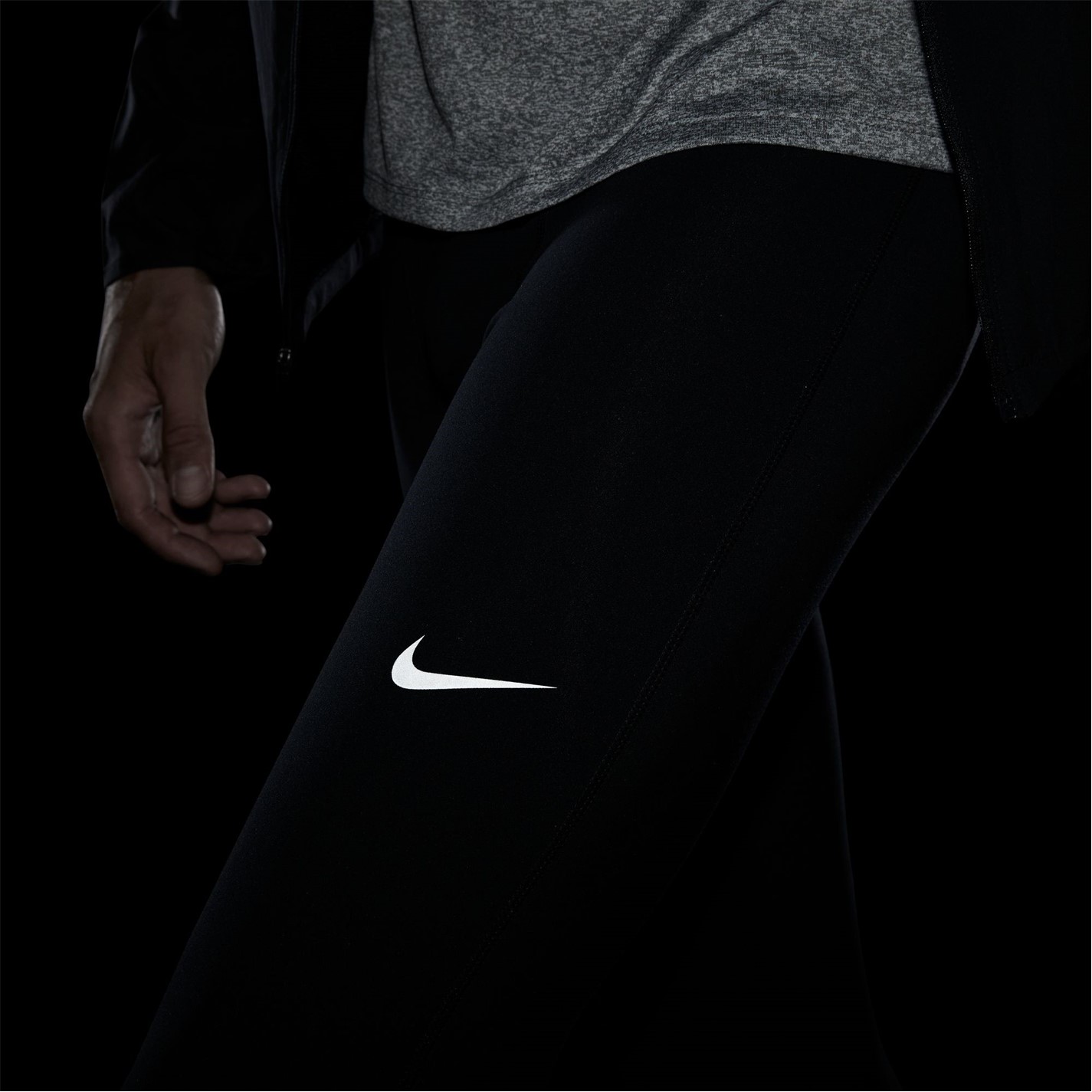 Nike Repel Challenger Running Tights barbat