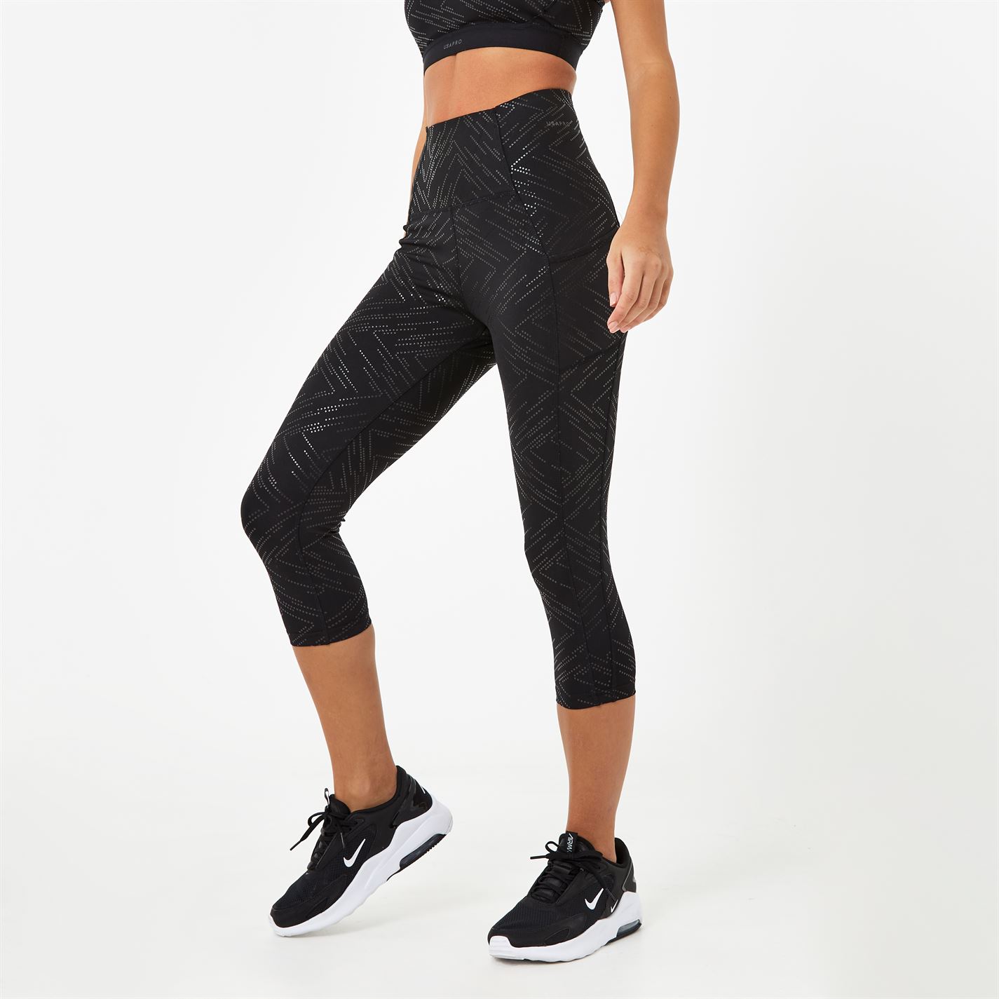 Colant USA Pro High Rise Capri Cropped