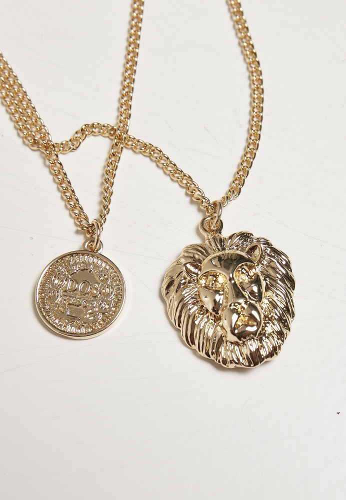 Lion Layering Necklace Urban Classics