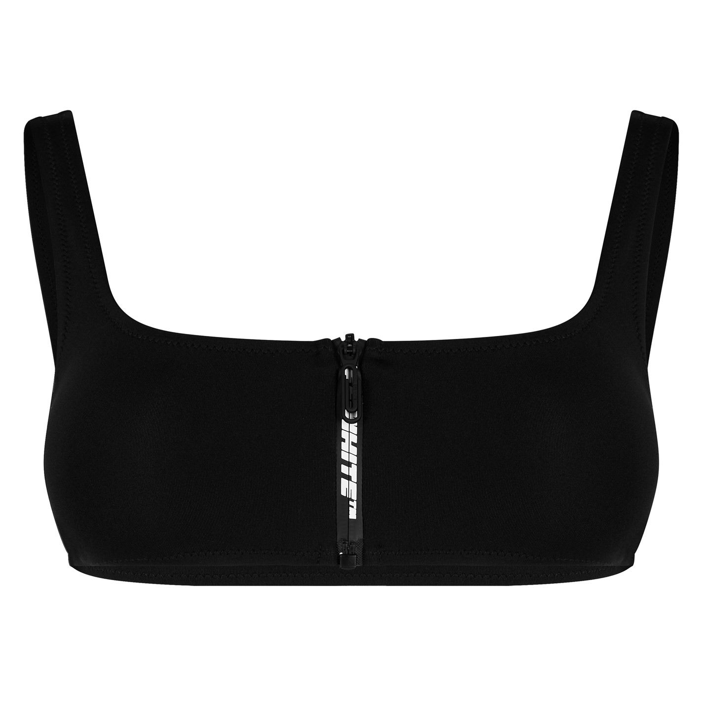 OFF WHITE Zip Detail Bikini