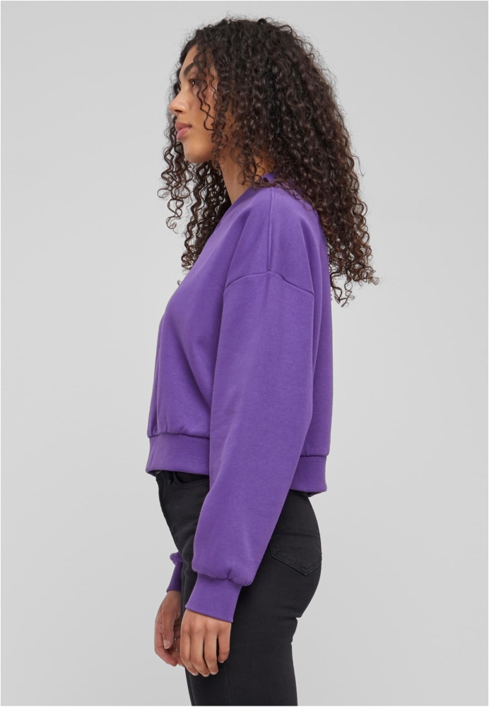 Cropped V-Neck dama Urban Classics