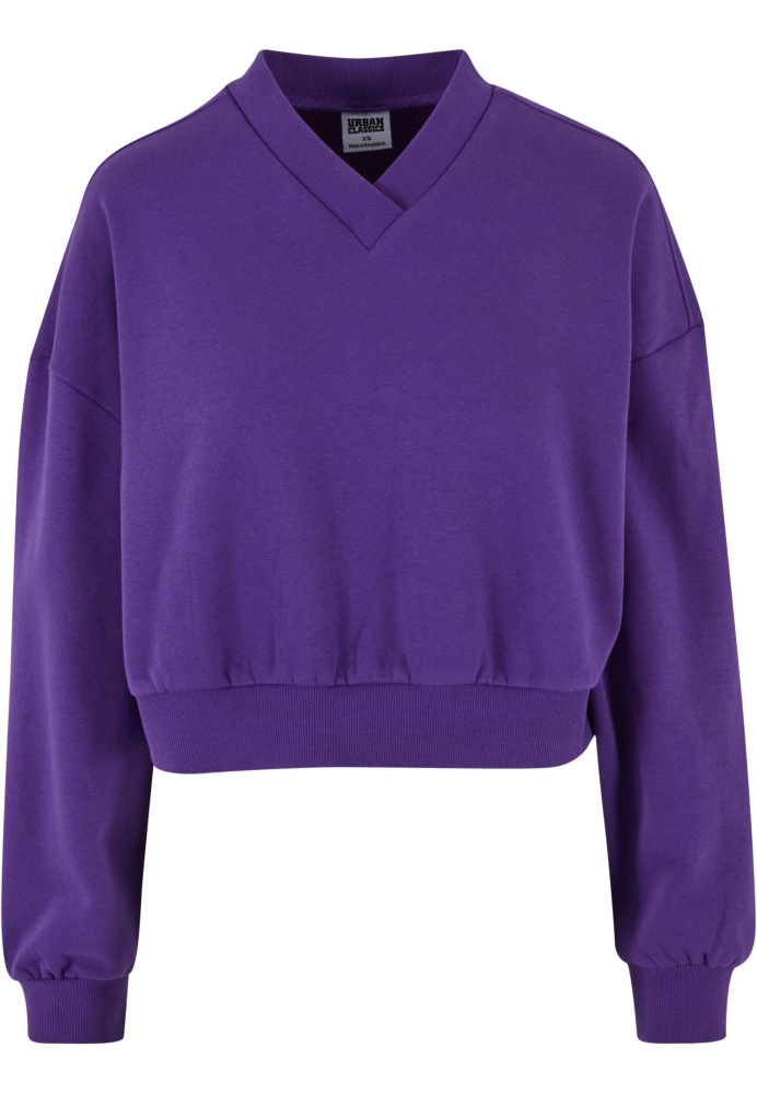 Cropped V-Neck dama Urban Classics