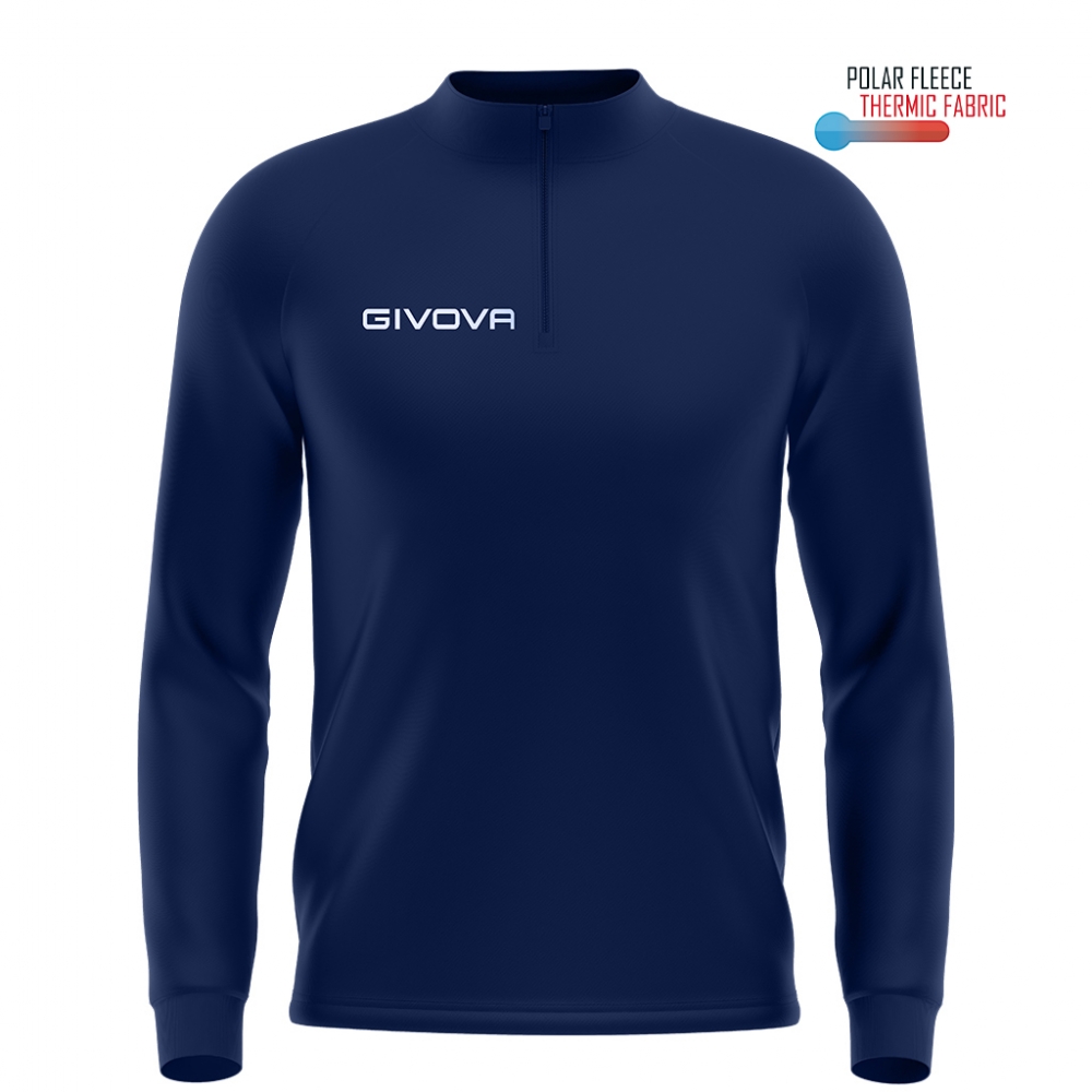 Bluza sport polarfleece TECNICA (HALF ZIP) 500 Givova