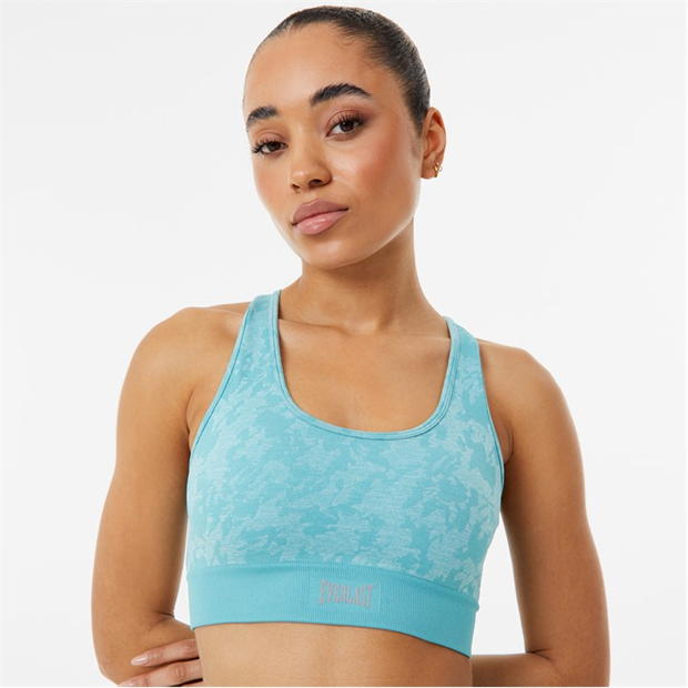 Everlast Seamless Cross Back Sports Bra