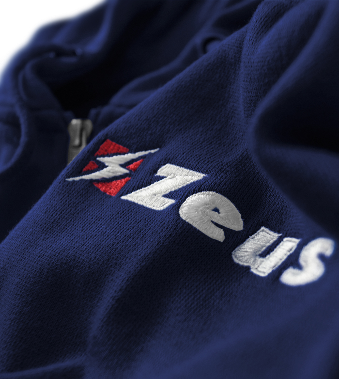 FELPA ULTRA C/cu fermoar Zeus bleumarin