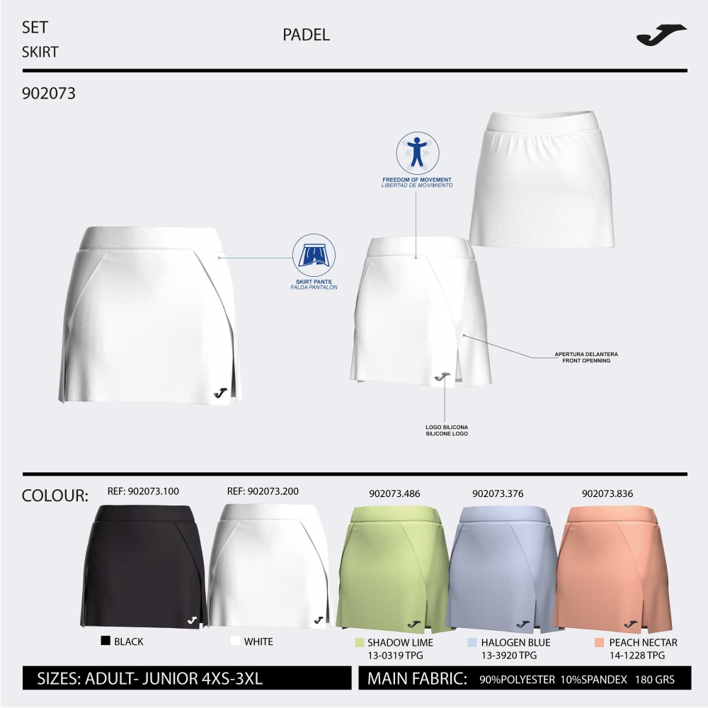 Fusta Torneo Orange Joma
