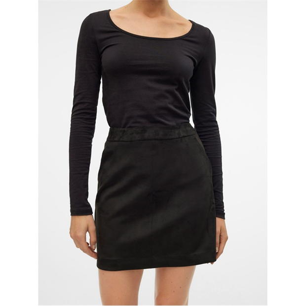 Fusta Vero Moda Faux Suede dama
