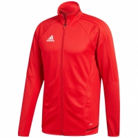 Bluza trening adidas TIRO 17 TRAINING JKT red BQ2710