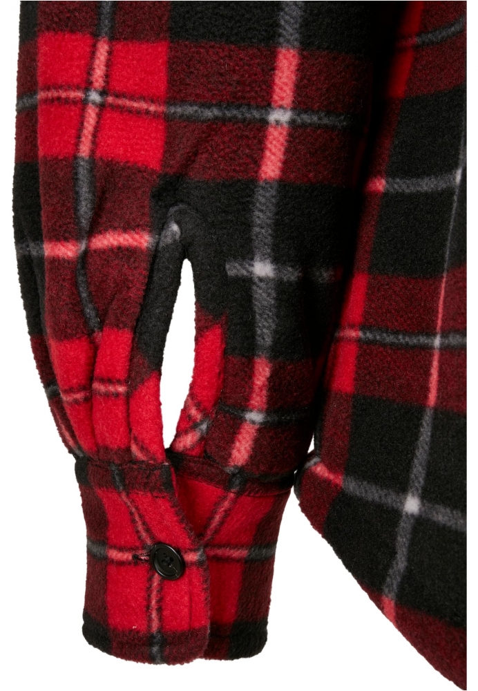 Jacheta Camasa Plaid Teddy Lined Urban Classics