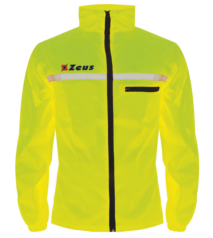 Geaca de ploaie RUNNER MANICA LUNGA Zeus galben fosforescent