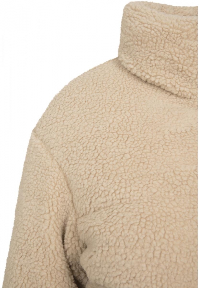Jacheta Boxy Sherpa Puffer dama Urban Classics