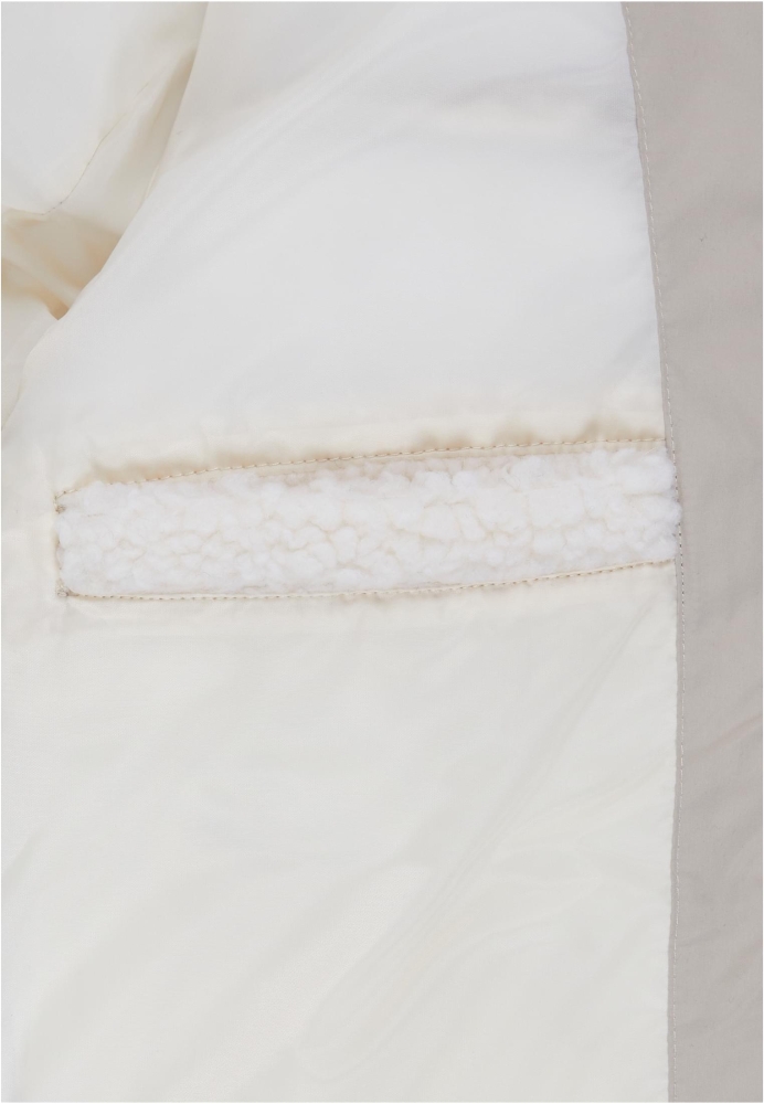 Jacheta Short Sherpa Mix Puffer dama Urban Classics