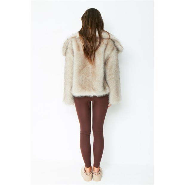 Geaca Missy Empire Faux Fur