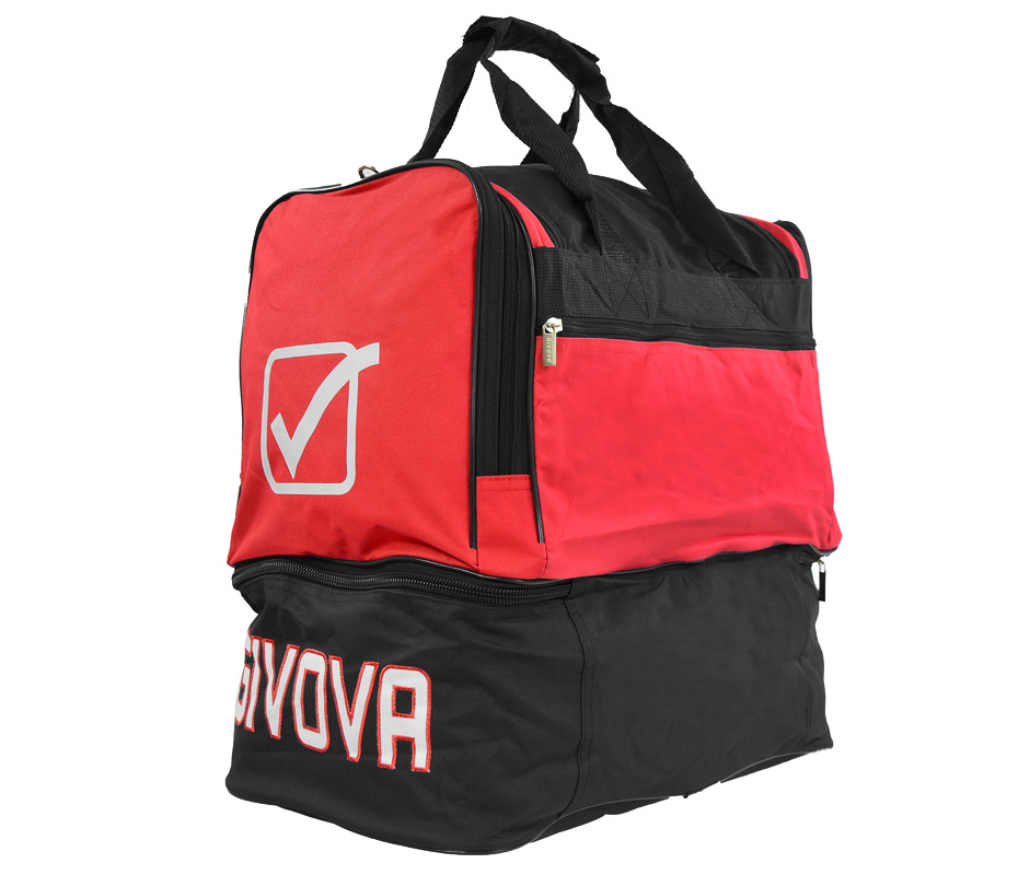 Geanta box GIVOVA RED-BLACK MEDIUM