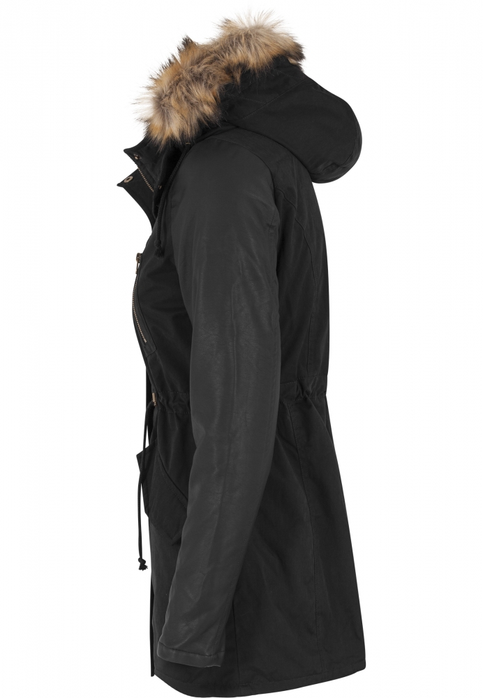 piele Imitation Sleeve Parka dama Urban Classics