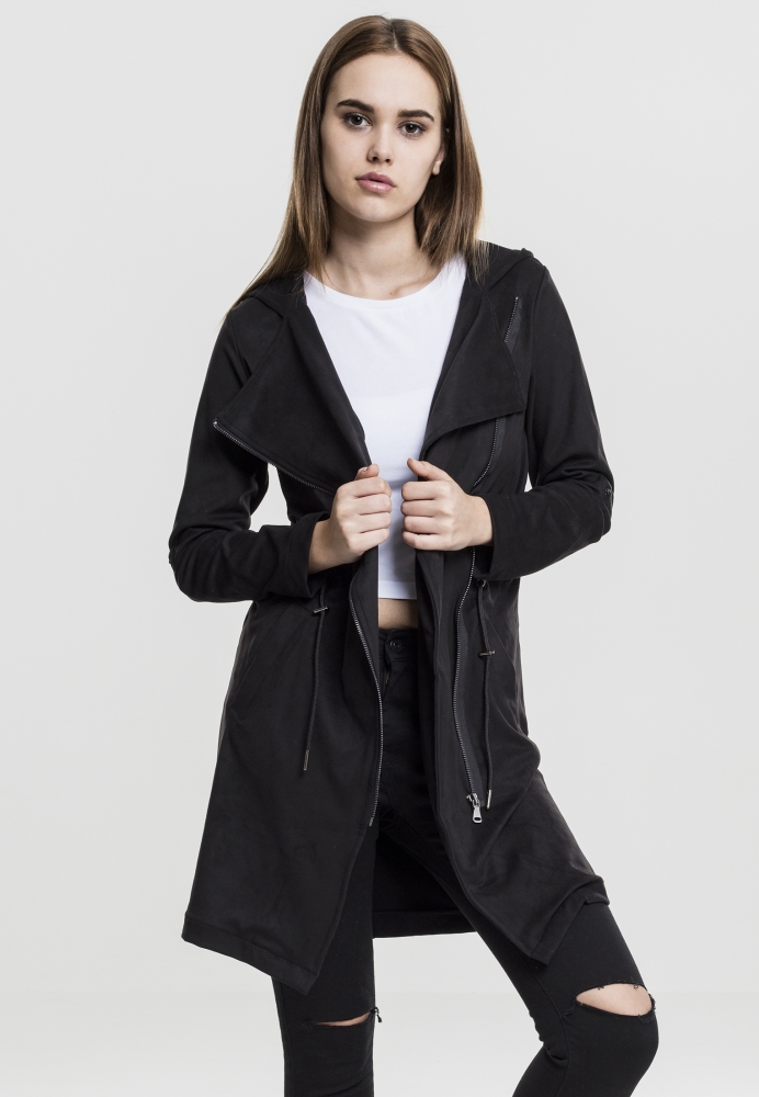 Imitation Suede Parka dama Urban Classics