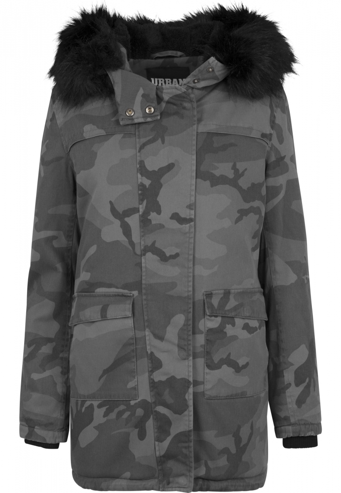 Overdyed Camo Parka dama Urban Classics