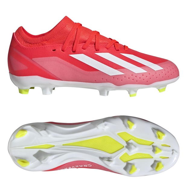 Gheata Minge Fotbal adidas X Crazyfast League Fg J Firm Ground baietel