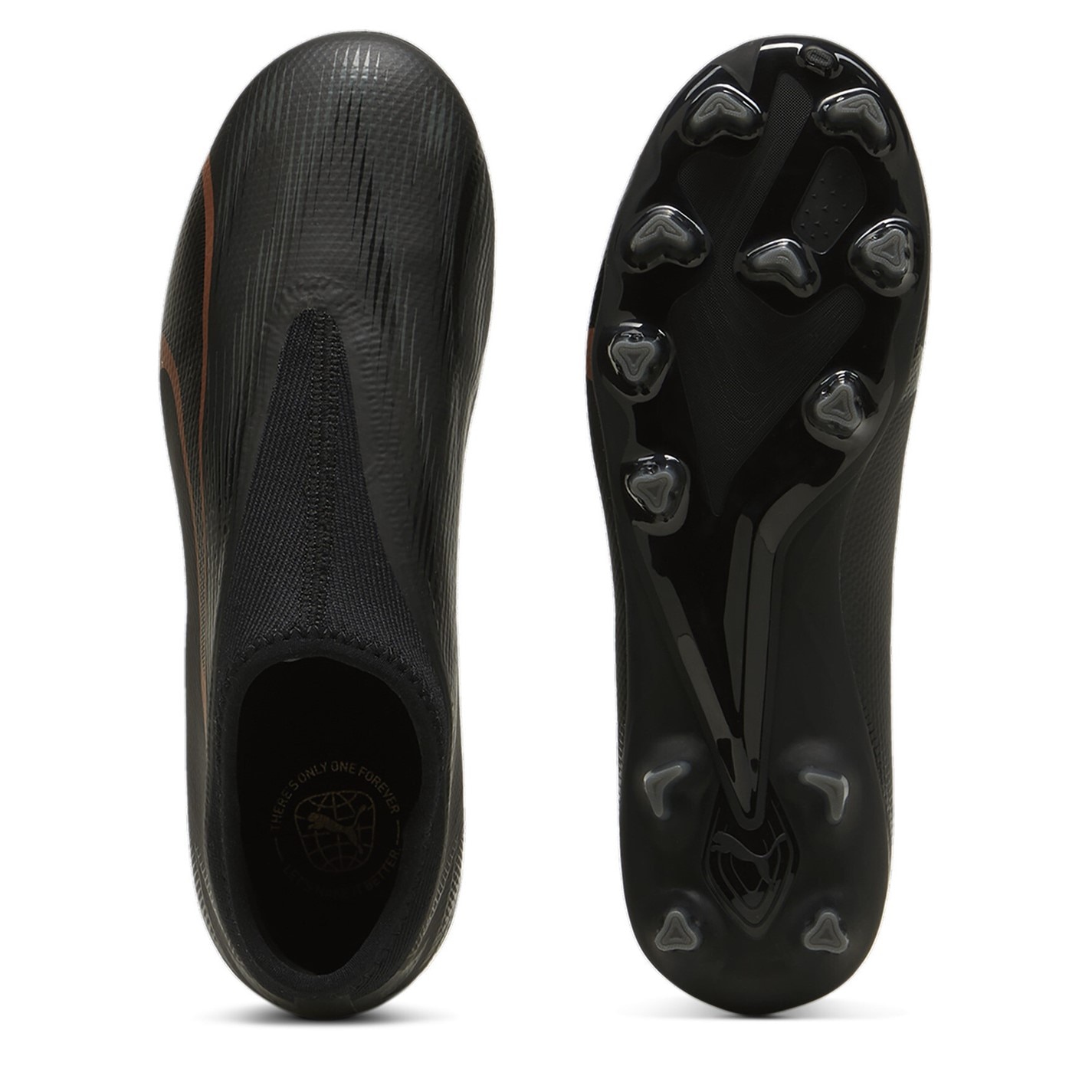 Gheata Minge Fotbal Puma Ultra Match Laceless Firm Ground copil
