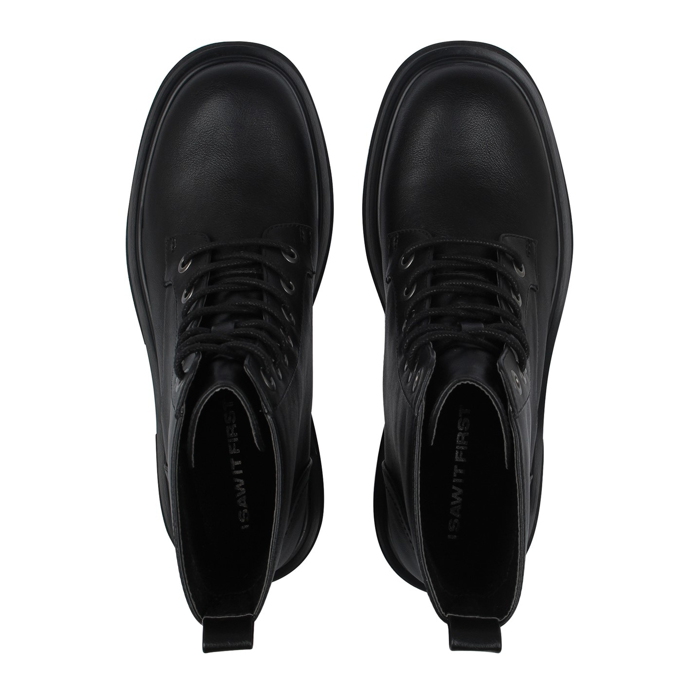 Gheata Piele I Saw It First Lace Up Faux