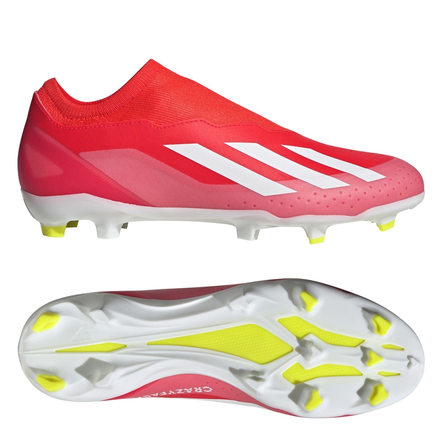 Gheata Minge Fotbal adidas X Crazyfast League Laceless Firm Ground