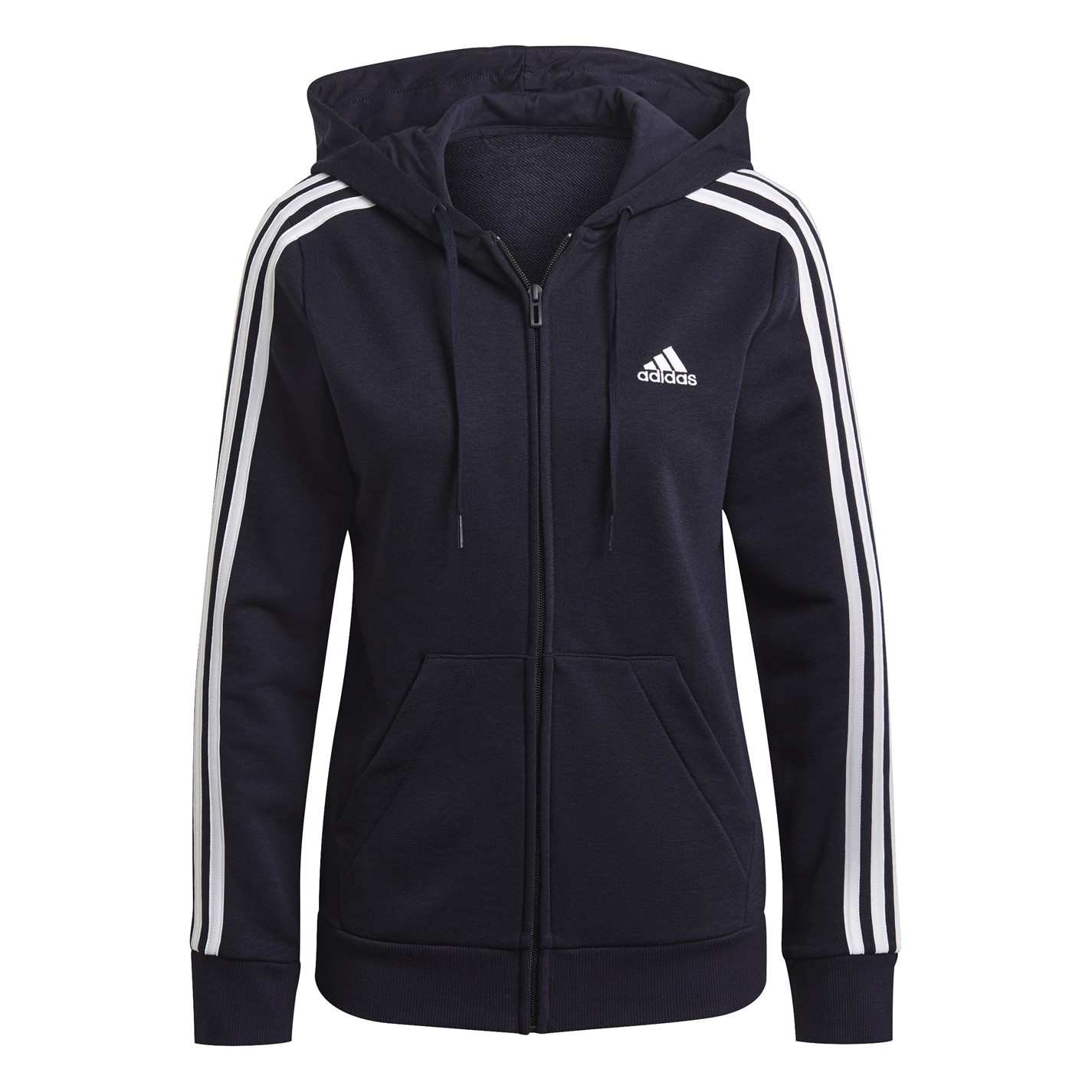 Hanorac adidas 3 Stripe Zip Track dama