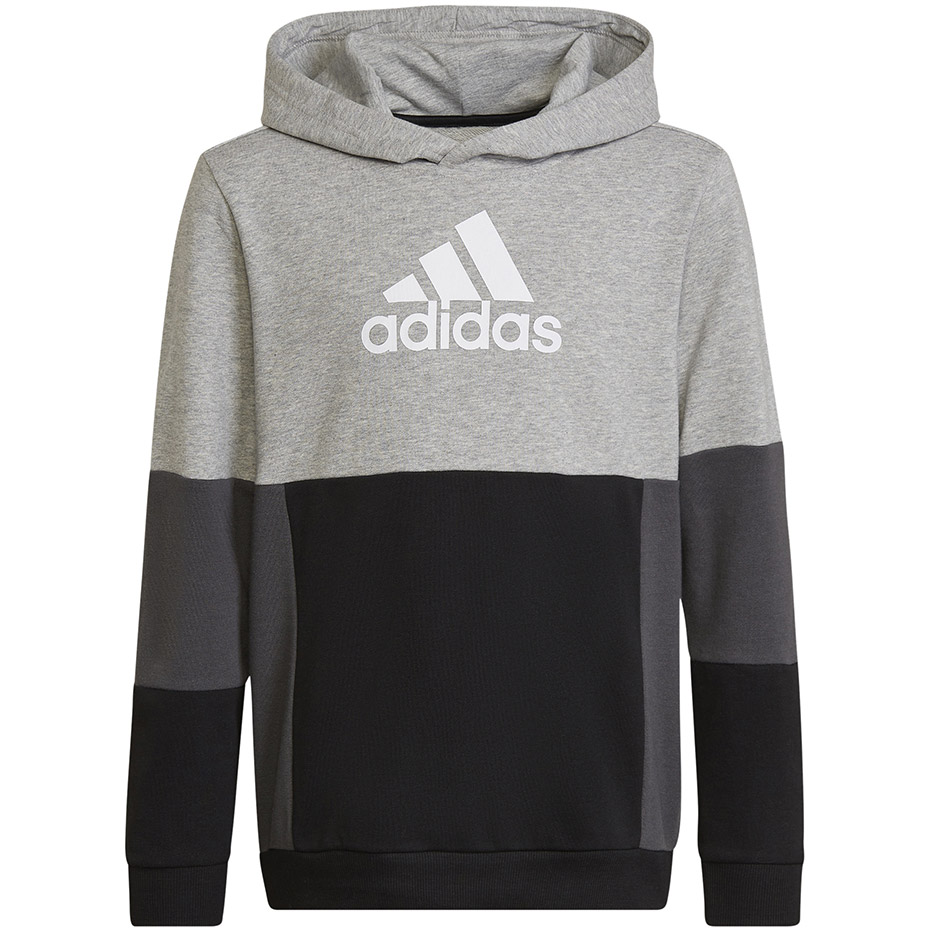Hanorac Adidas Colourblock gray and black HN8563