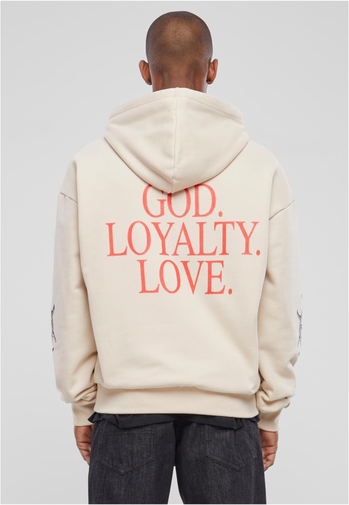 Hanorac God Loyalty Love Ultra Heavy Oversize Mister Tee