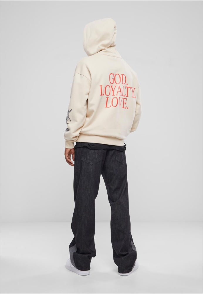 Hanorac God Loyalty Love Ultra Heavy Oversize Mister Tee