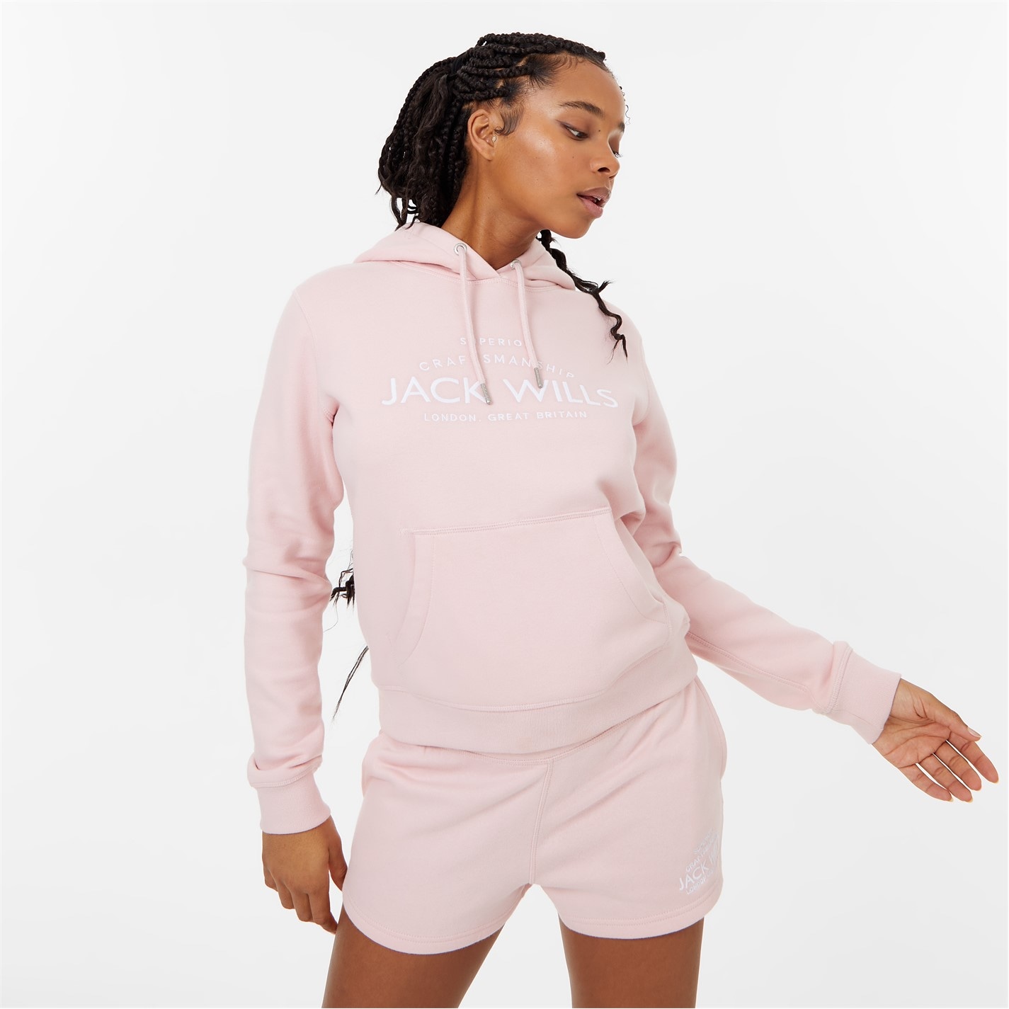 Hanorac Jack Wills Hunston Graphic Logo