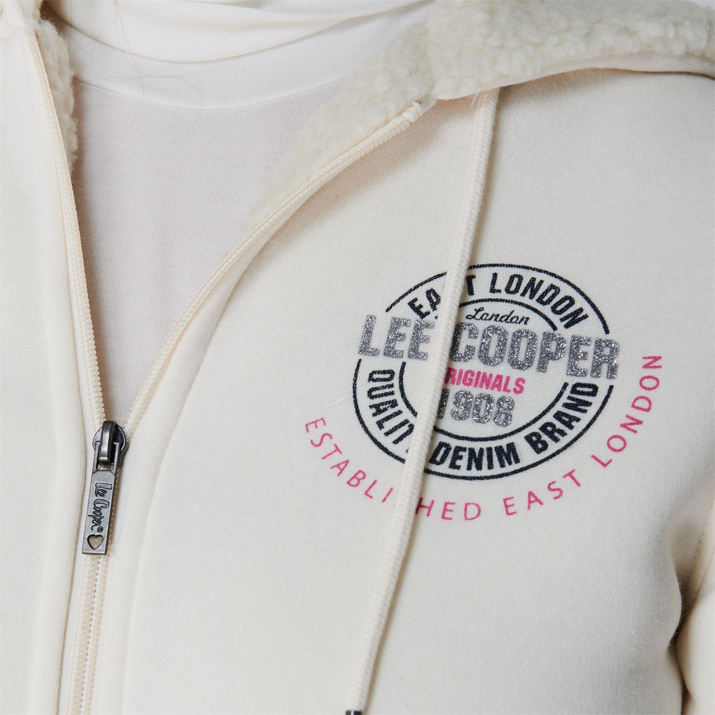 Hanorac Lee Cooper London Zip dama
