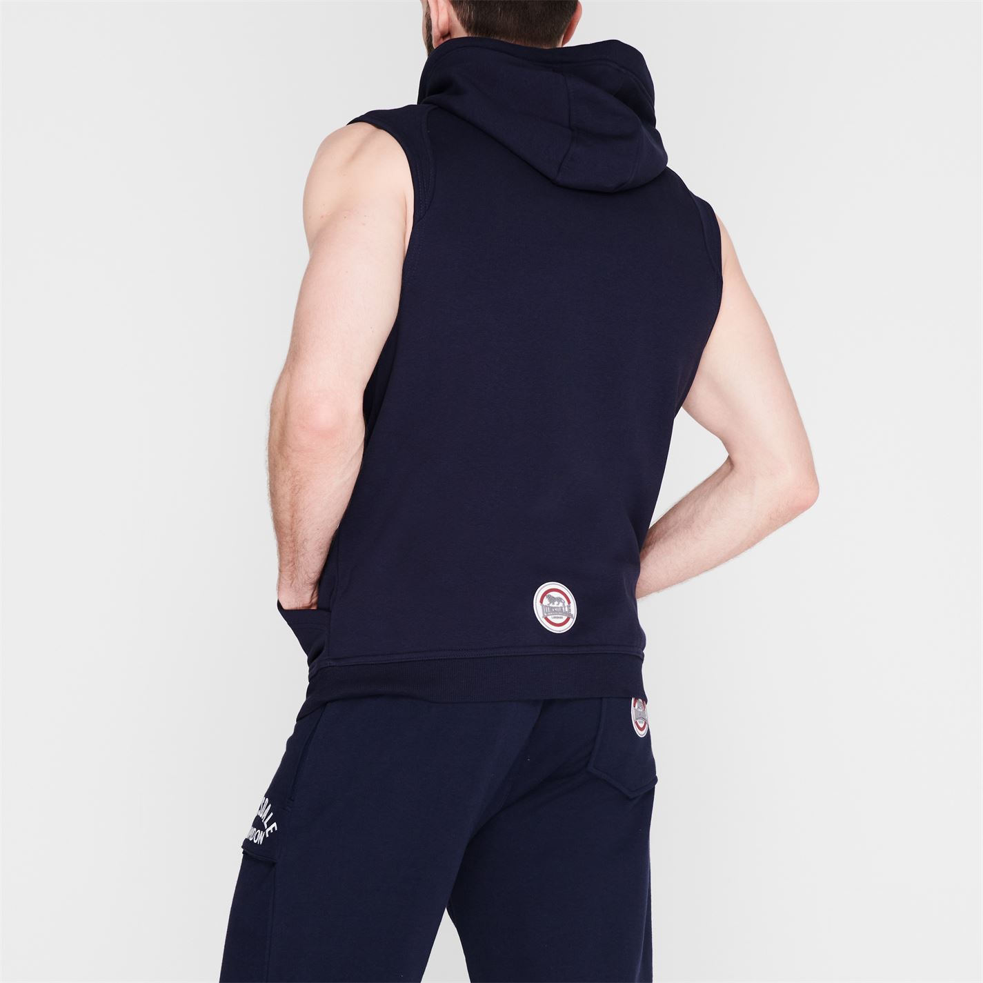Hanorac Lonsdale Box Sleeveless barbat
