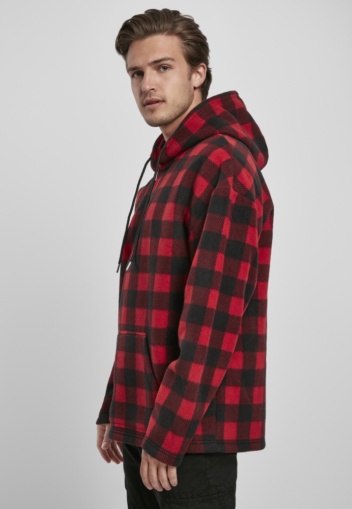 Bluza Hanorac Patterned Polar Half Zip Urban Classics