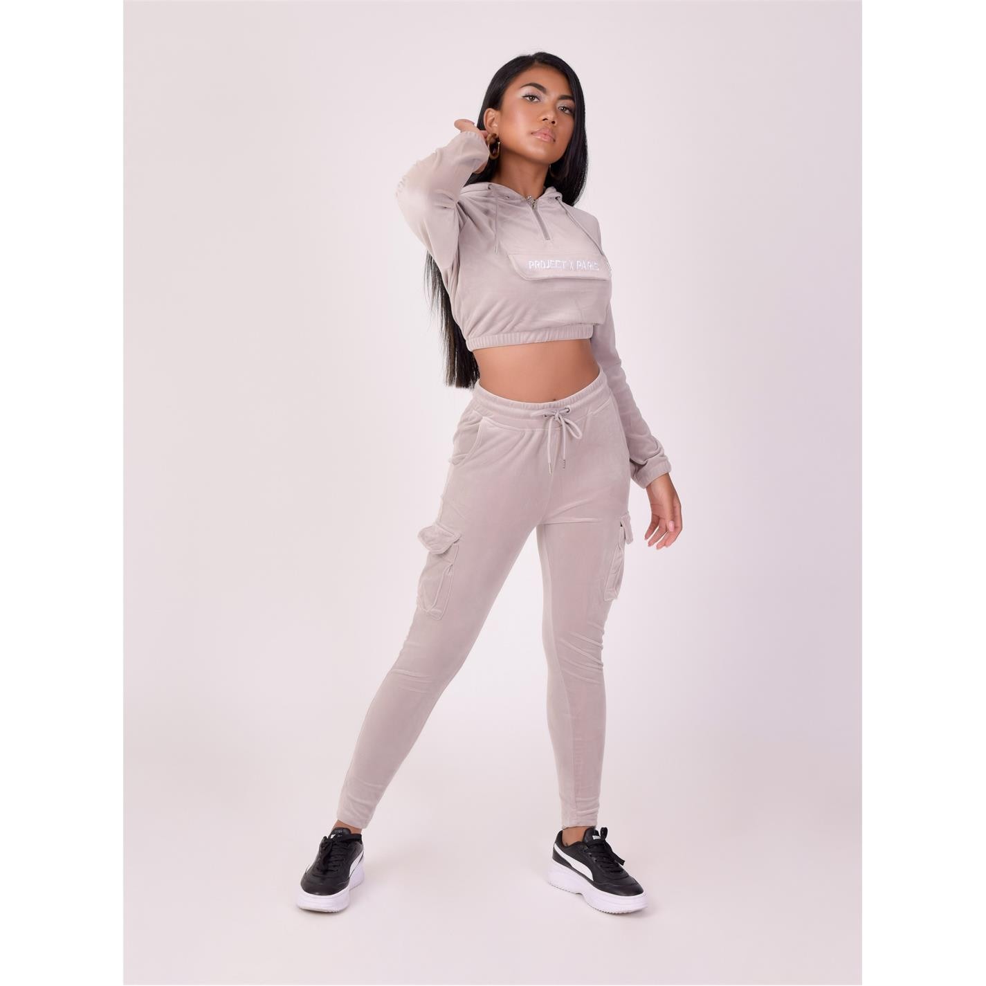 Hanorac Project X Paris Velour Crop